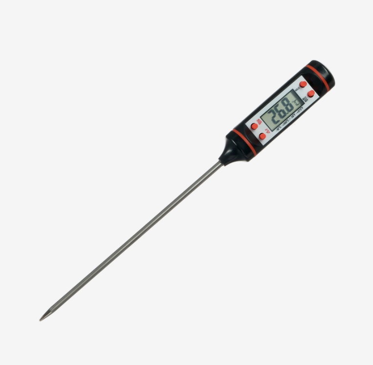 Термощуп кухонный Luazon LTR-05, max 300 °C, от LR44, чёрный