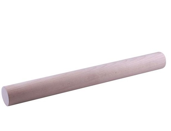 Скалка без ручек 40*3,9см береза BETULA (1/40)