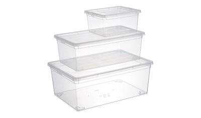 Контейнер для хранения 10,0 л 370*250*140 прозрачный 1/8